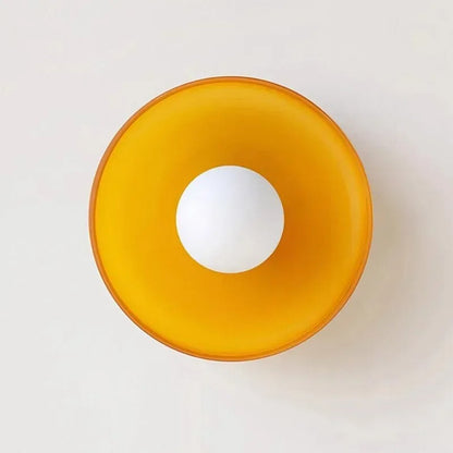 VerreLume Glazen Plafondlamp – Modern Design met Warme Lichtverspreiding