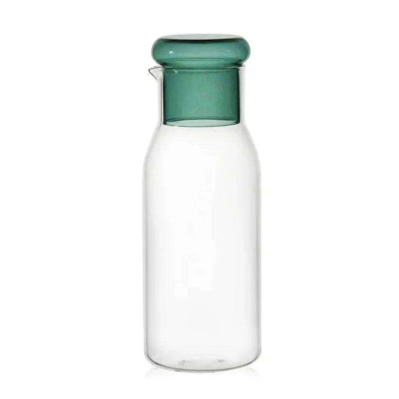 Nachtkaraf met Glasdeksel - Elegante Waterkaraf Set