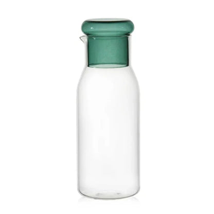 Nachtkaraf met Glasdeksel - Elegante Waterkaraf Set