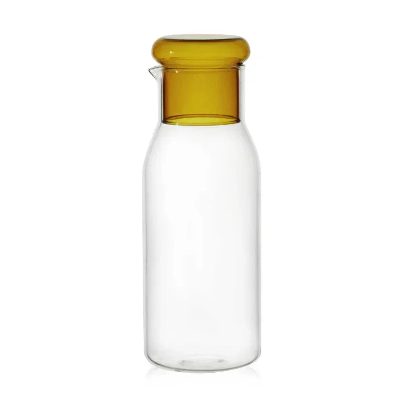 Nachtkaraf met Glasdeksel - Elegante Waterkaraf Set