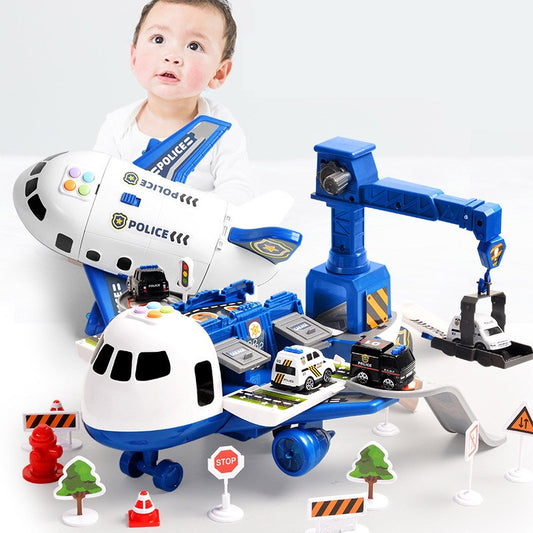 SkyExplorer Vliegtuig Speelset – 20-delig Rollenspel & Bouwset voor Kinderen