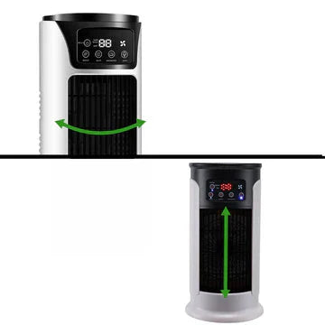 CoolBreeze Draagbare 5-in-1 Aircooler – Ventilator, Luchtbevochtiger & Luchtreiniger zonder Afvoerslang