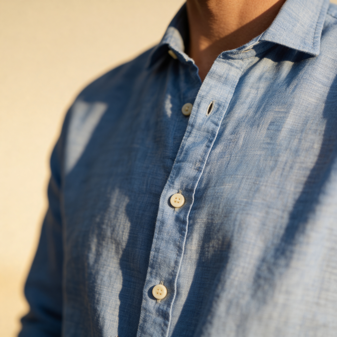 Zomeroverhemd Korte Mouw Luchtig - Casual Comfort