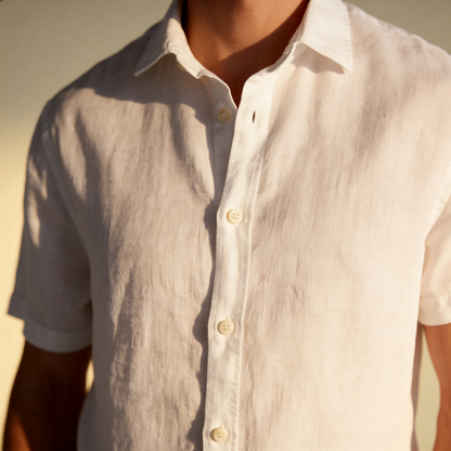 Zomeroverhemd Korte Mouw Luchtig - Casual Comfort