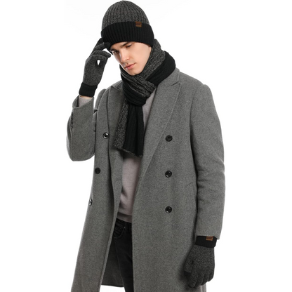 Heren Wintermuts & Handschoenen Set - Victor