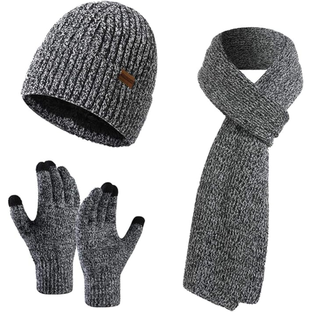 Heren Wintermuts & Handschoenen Set - Victor