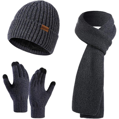 Heren Wintermuts & Handschoenen Set - Victor