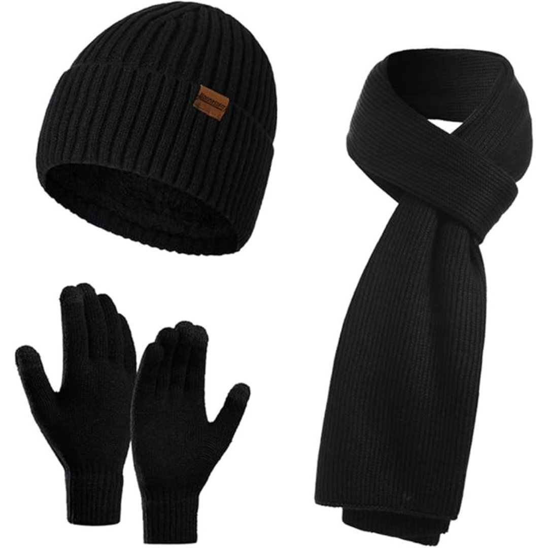 Heren Wintermuts & Handschoenen Set - Victor
