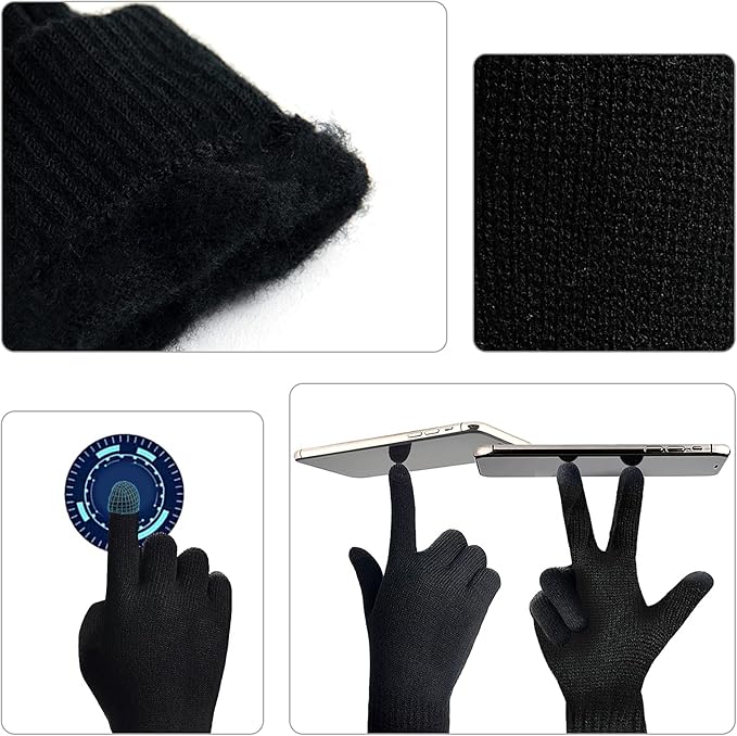 Heren Wintermuts & Handschoenen Set - Victor