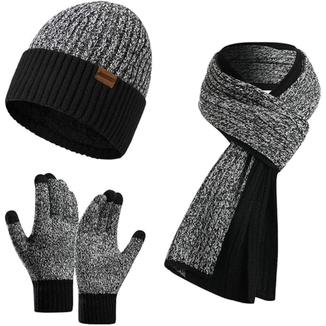 Heren Wintermuts & Handschoenen Set - Victor
