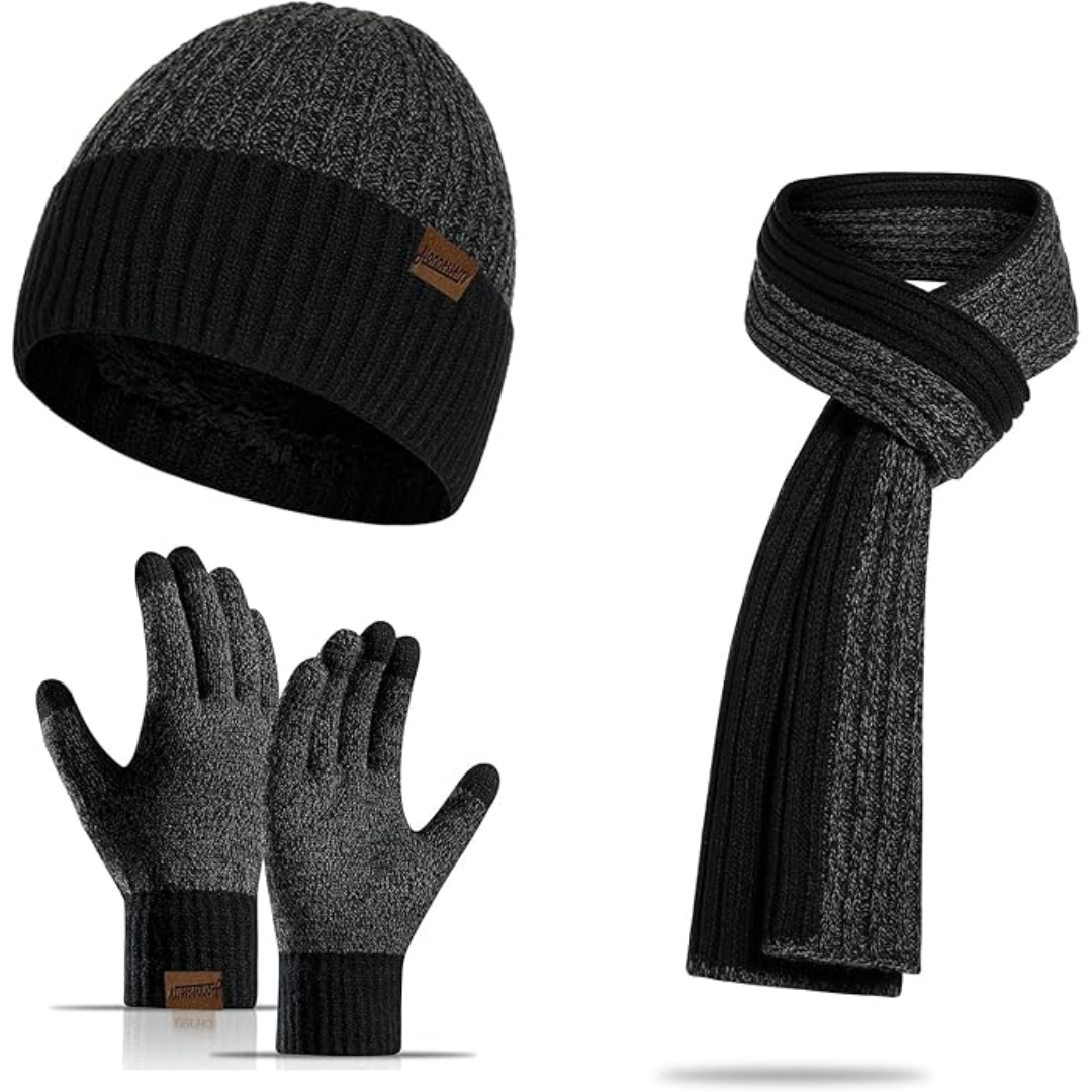 Heren Wintermuts & Handschoenen Set - Victor
