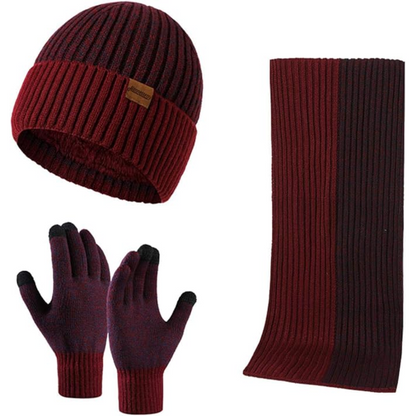 Heren Wintermuts & Handschoenen Set - Victor