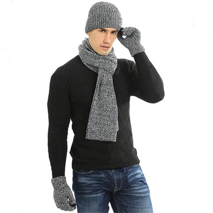 Heren Wintermuts & Handschoenen Set - Victor