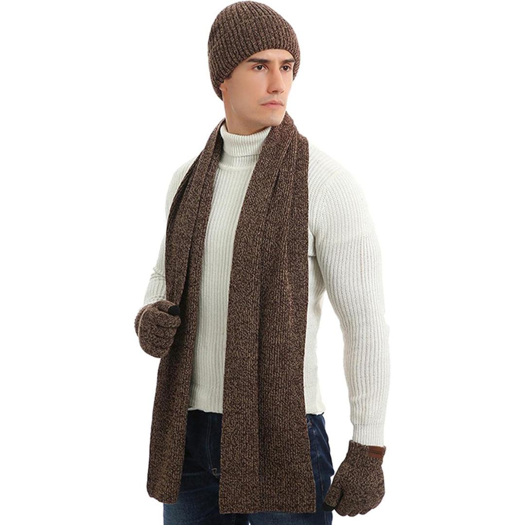 Heren Wintermuts & Handschoenen Set - Victor