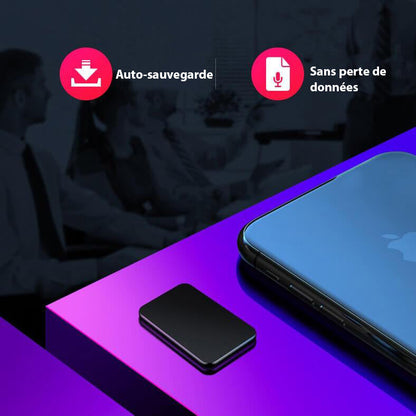 UltraDunne Mini Audio Recorder – Discrete Draagbare Opname met Lange Batterijduur