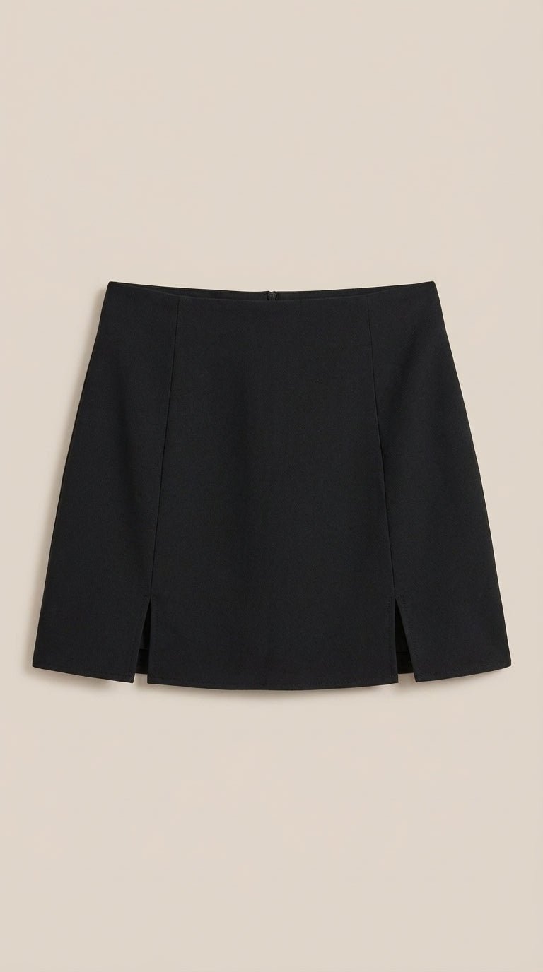 Zijspleet Minirok High Waist Dames Zomer Casual