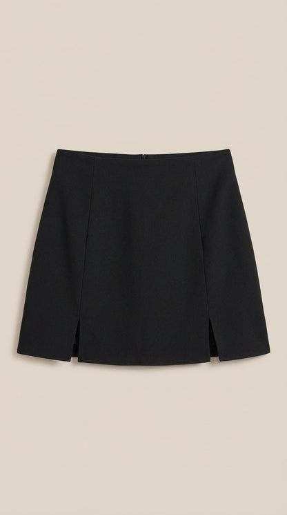 Zijspleet Minirok High Waist Dames Zomer Casual