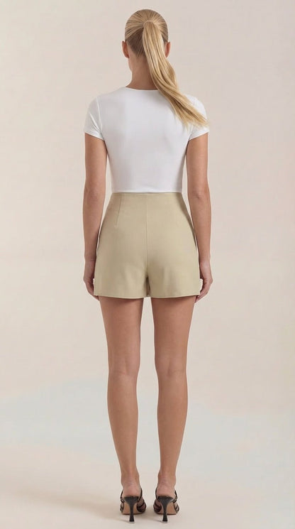 Zijspleet Minirok High Waist Dames Zomer Casual