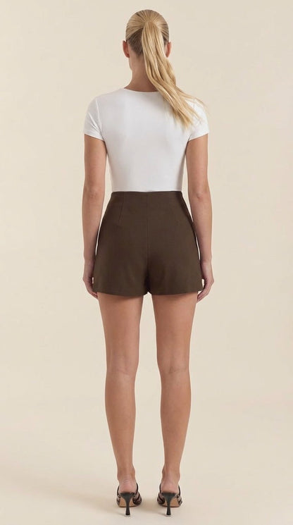Zijspleet Minirok High Waist Dames Zomer Casual