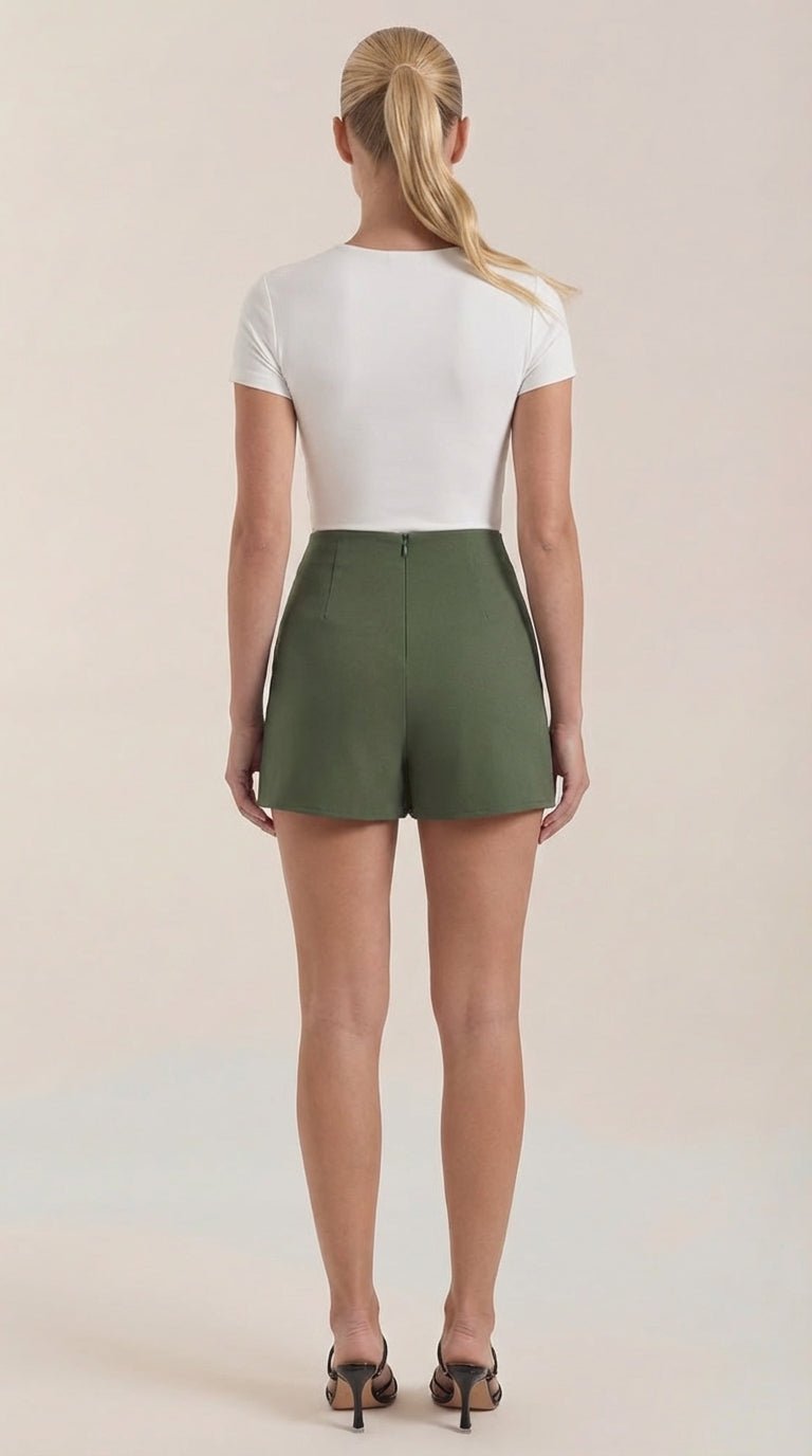 Zijspleet Minirok High Waist Dames Zomer Casual