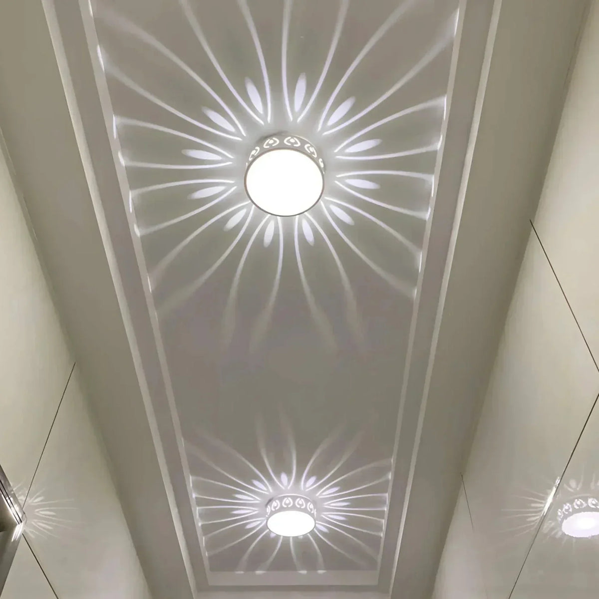 Kristal Elegance Plafondlamp - Modern Design voor Hal, Ingang en Balkon