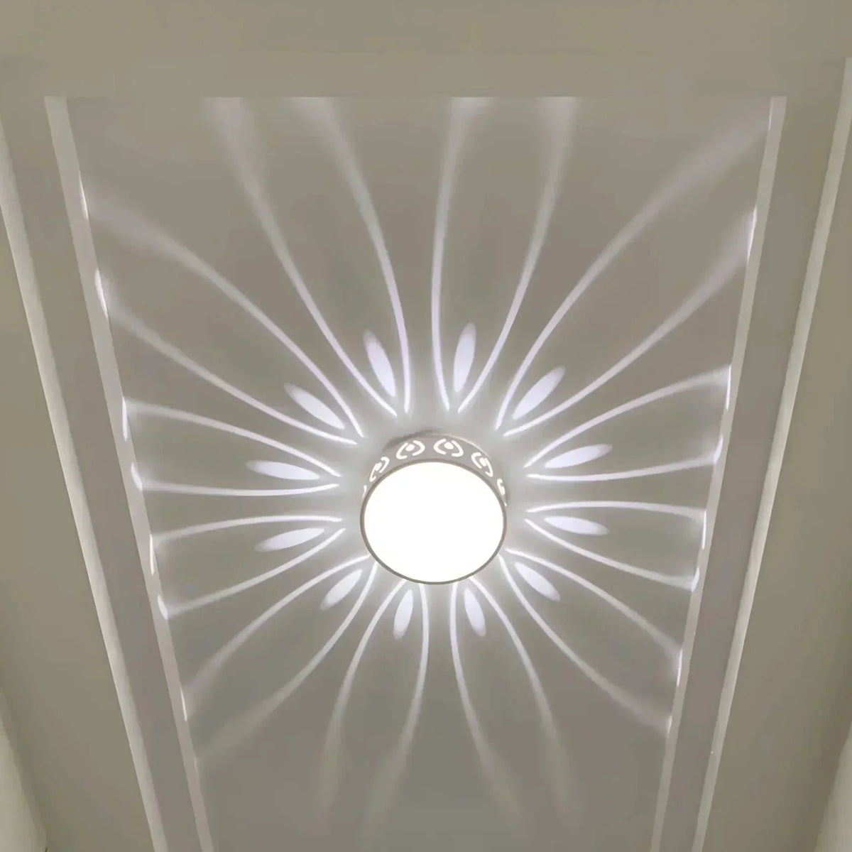 Kristal Elegance Plafondlamp - Modern Design voor Hal, Ingang en Balkon