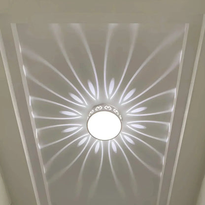 Kristal Elegance Plafondlamp - Modern Design voor Hal, Ingang en Balkon