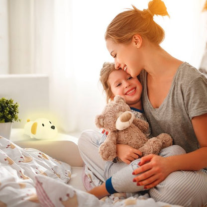 SoftGlow Night Light for Children's Room with Dimmer and Timer