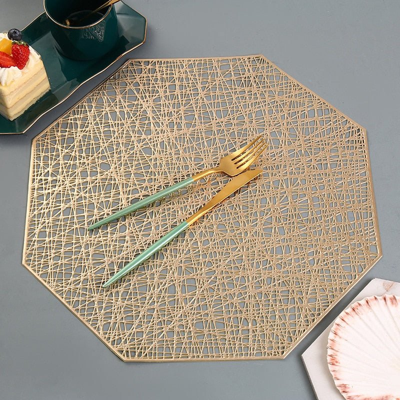 Sterrenstelsel Tafelmats | Elegante Galaxie Design Placemats | Hittebestendig & Antislip
