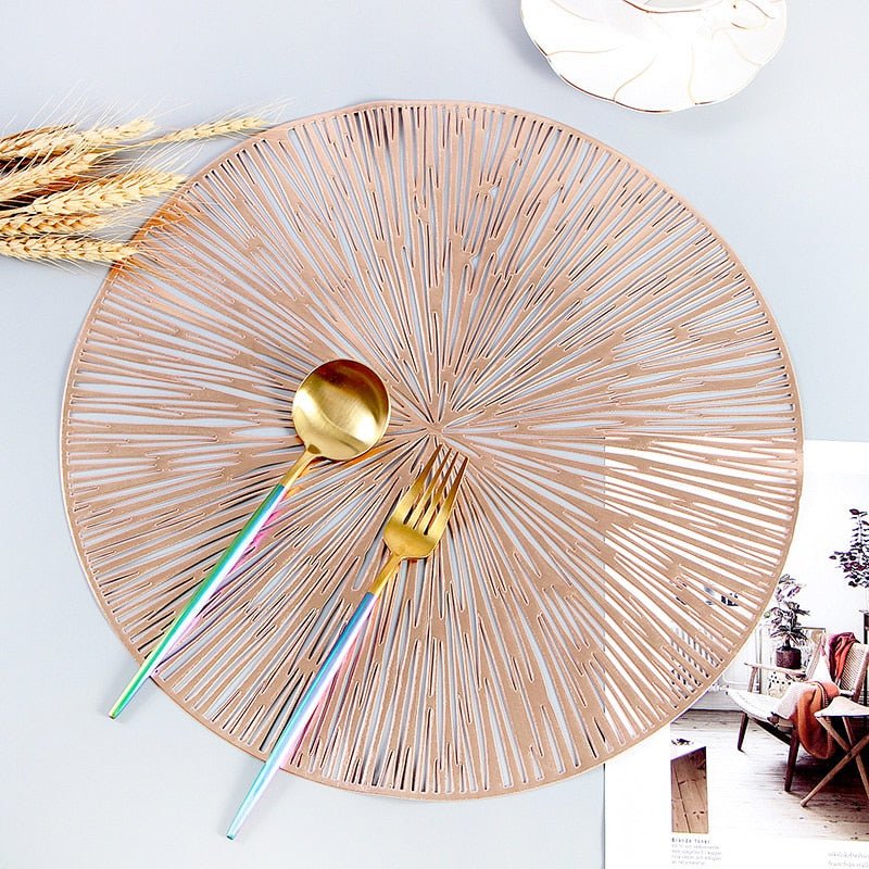 Sterrenstelsel Tafelmats | Elegante Galaxie Design Placemats | Hittebestendig & Antislip