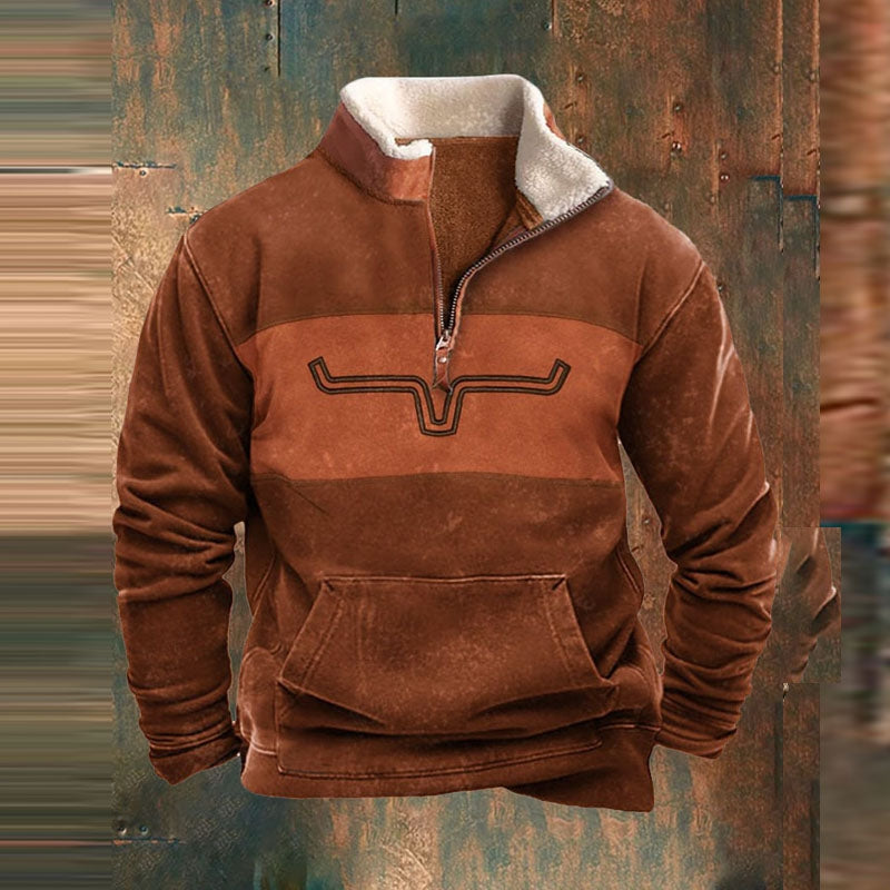 Heren Halfrits Isolatietrui - Warm en Comfortabel