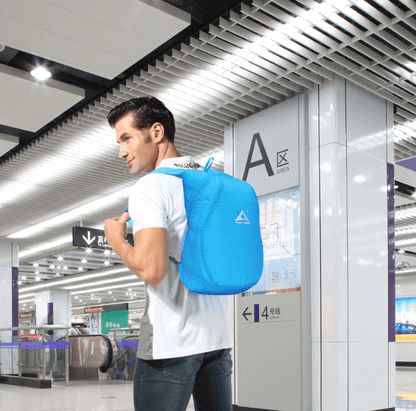 Lichte Opvouwbare Waterdichte Rugzak – Compakte 20L Reisbagage