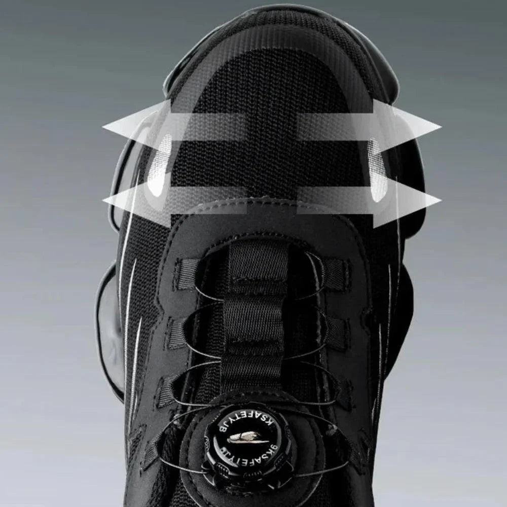 SteunStep Veiligheidsschoenen – Ergonomisch & Ademend voor Werkcomfort