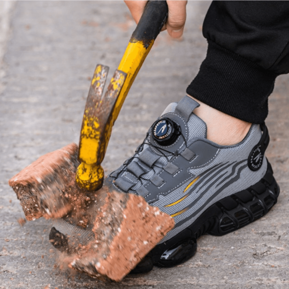 SteunStep Veiligheidsschoenen – Ergonomisch & Ademend voor Werkcomfort