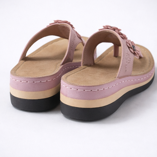 Dames Comfort Slippers met Antislipzool en Brede Pasvorm