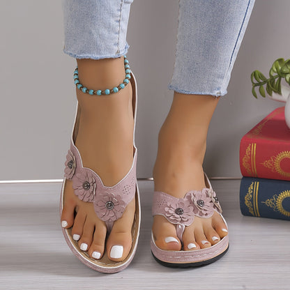 Dames Comfort Slippers met Antislipzool en Brede Pasvorm