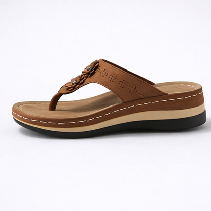 Dames Comfort Slippers met Antislipzool en Brede Pasvorm