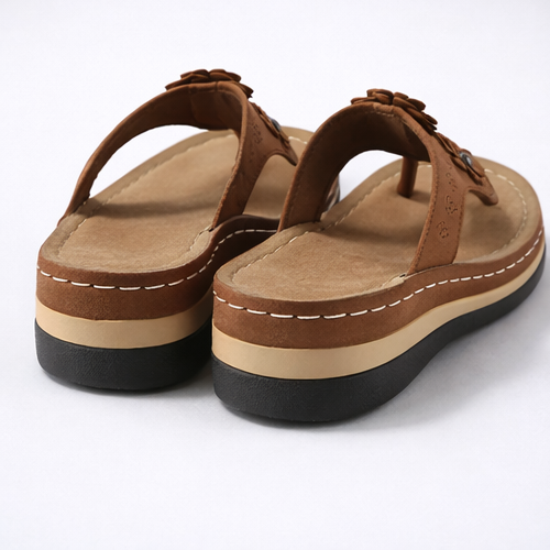 Dames Comfort Slippers met Antislipzool en Brede Pasvorm