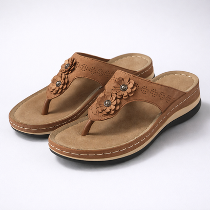 Dames Comfort Slippers met Antislipzool en Brede Pasvorm