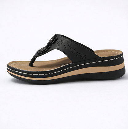 Dames Comfort Slippers met Antislipzool en Brede Pasvorm