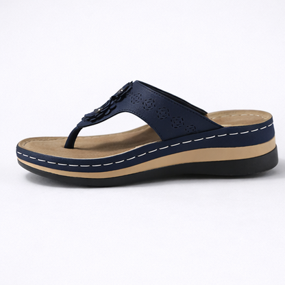 Dames Comfort Slippers met Antislipzool en Brede Pasvorm