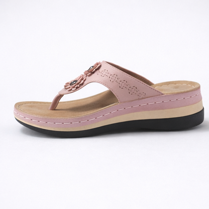 Dames Comfort Slippers met Antislipzool en Brede Pasvorm