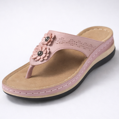 Dames Comfort Slippers met Antislipzool en Brede Pasvorm