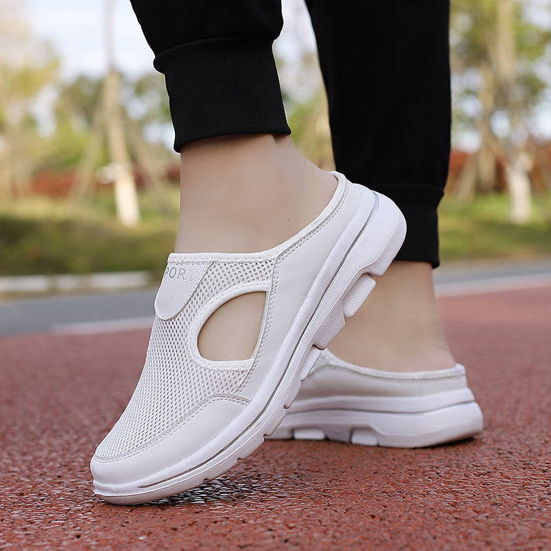 Comfort Mesh Instapslippers voor Heren – Ademend – Brede Pasvorm – EVA Zool