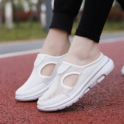 Comfort Mesh Instapslippers voor Heren – Ademend – Brede Pasvorm – EVA Zool