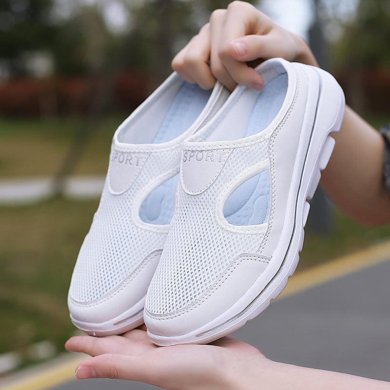 Comfort Mesh Instapslippers voor Heren – Ademend – Brede Pasvorm – EVA Zool