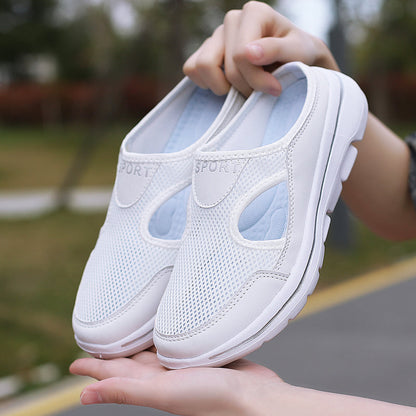 Comfort Mesh Instapslippers voor Heren – Ademend – Brede Pasvorm – EVA Zool