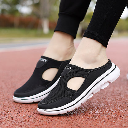 Comfort Mesh Instapslippers voor Heren – Ademend – Brede Pasvorm – EVA Zool