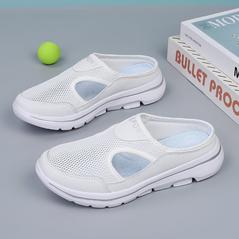 Comfort Mesh Instapslippers voor Heren – Ademend – Brede Pasvorm – EVA Zool