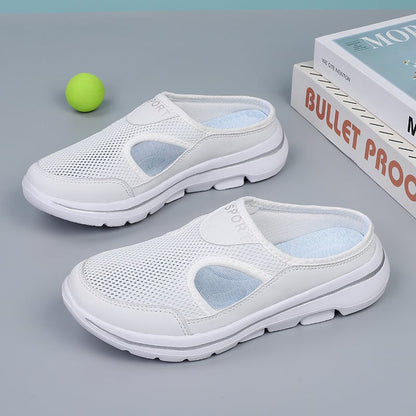 Comfort Mesh Instapslippers voor Heren – Ademend – Brede Pasvorm – EVA Zool